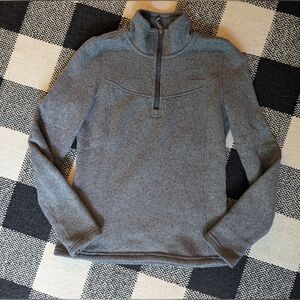 The North Face Charcoal Quarter Zip Sweater